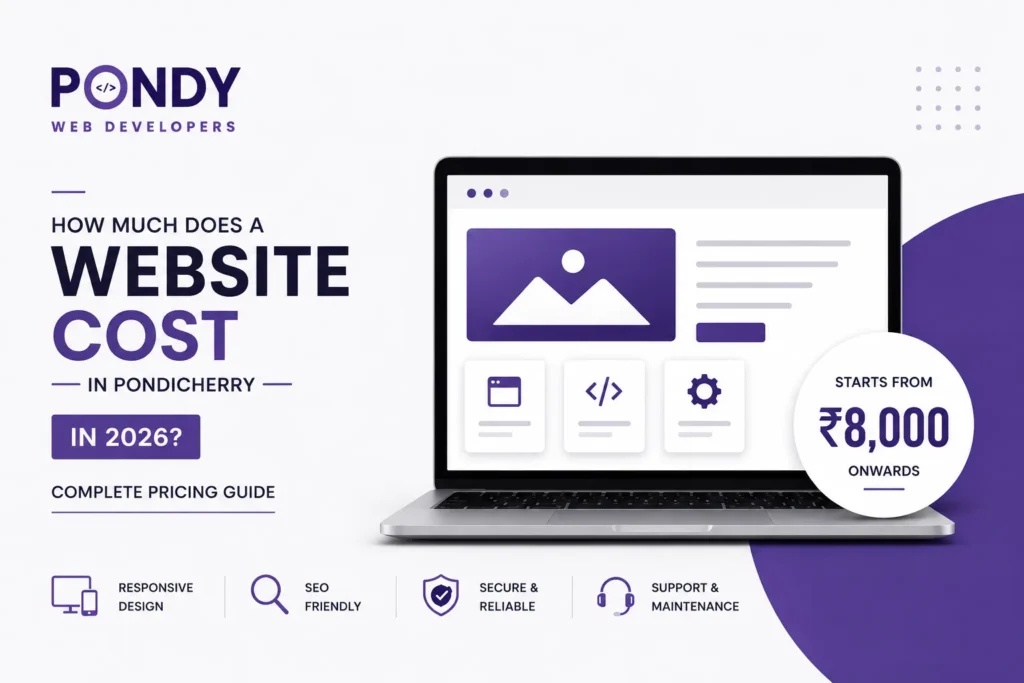 Website Cost in Pondicherry in 2026